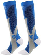 Merco Multipack Racer kompresní podkolenky modré 2 páry L - knee socks