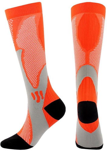 Merco Multipack Racer compression socks orange 2 pairs L - knee socks - Main image
