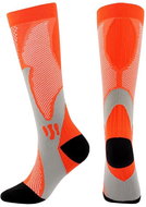 Merco Multipack Racer compression socks orange 2 pairs M - knee socks
