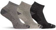 Merrell MEA33505Q3B2 Wool Everyday Quarter (3 packs) charcoal heather M/L - Socks