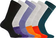 Merrell MEA33694C6B2 Recycled Cushion Crew (6 packs) assorted M/L - Socks