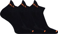 Merrell MEA33566T3B2 Cushioned Cotton Low Cut Tab (3 packs) black S/M - Socks