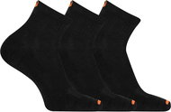 Merrell MEA33565Q3B2 Cushioned Cotton Quarter (3 packs) black M/L - Socks