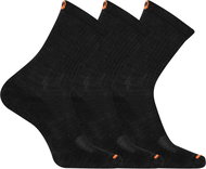 Merrell MEA33564C3B2 Cushioned Cotton Crew (3 packs) black S/M - Socks