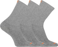 Merrell MEA33564C3B2 Cushioned Cotton Crew (3 packs) gray S/M - Socks