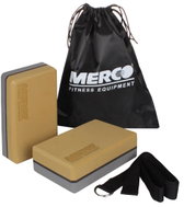Merco Multipack Yoga Max - yoga and pilates set 2pcs, grey - Exercise Set