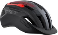MET ALLROAD Black/Red Matte, M - Bike Helmet