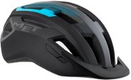 MET ALLROAD Black/Cyan Matte, S - Bike Helmet