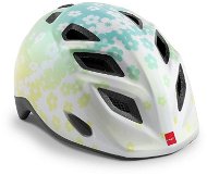 MET ELFO Children's Bike Helmet Flowers/White Glossy S/M - Bike Helmet