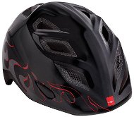 MET GENIO Children's Flames/Black Glossy M/L - Bike Helmet