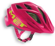 MET helmet CRACKERJACK pink/green texture matt - Bike Helmet