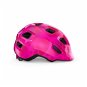 MET helmet HOORAY pink heart shiny - Bike Helmet