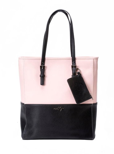 Meatfly SLIMA 3 LADIES BAG, Powder Pink, Black - Handbag - Main image