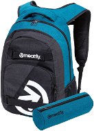 Meatfly Exile 5 Backpack, Heather Petrol, Heather Charcoal - Backpack