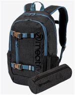 Meatfly BASEJUMPER Backpack, Charcoal Heather - City Backpack