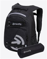 Meatfly EXILE Backpack, Black - Mestský batoh