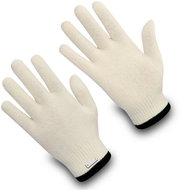 Exquisiv merino gloves City Walk Rider, white-black, size 2.5 mm, w/o leather, sizing. M - Winter Gloves