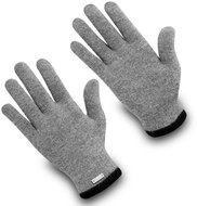 Exquisiv merino gloves City Walk Rider, grey-black, size 2.5 mm, wool, sizing. XL - Winter Gloves