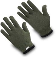 Exquisiv merino gloves City Walk Rider, green-black, size 2.5 mm, w/o leather. L - Winter Gloves