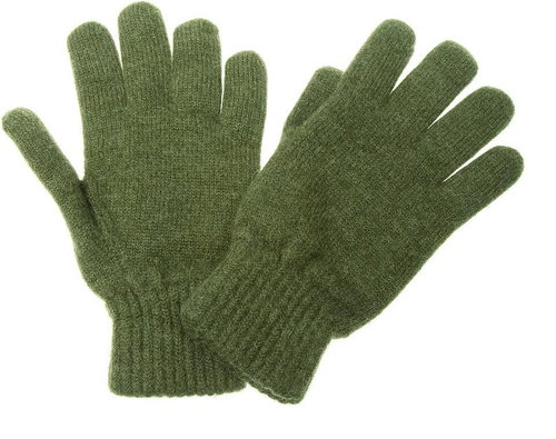 Exquisiv woolen gloves Subzero, green, sized 2.5 mm. S - Winter Gloves - Main image