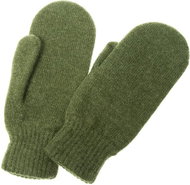 Exquisiv woolen mittens Subzero, green, size 2.5 mm, woolen. S - Winter Gloves