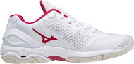 Mizuno Wave Stealth V / White / White Sand / Persian Red vel. 41 - Indoor Shoes