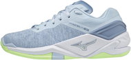 Mizuno Wave Stealth Neo / Heather/White/Neo Lime vel. 41 - Indoor Shoes