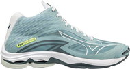 Mizuno Wave Lightning Z7 Mid / Stone Blue/White/Neo Lime vel. 46,5 - Indoor Shoes