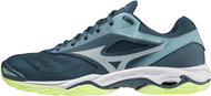 Mizuno Wave Phantom 2 / Orion Blue/Misty Blue/Neo Lime vel. 43 - Indoor Shoes