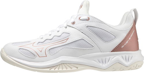 Mizuno Ghost Shadow / White / Rose / Snow White vel. 40 - Indoor Shoes - Main image
