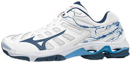 Mizuno Wave Voltage / White / Dark Denim / Blue Jasper vel. 38,5 - Indoor Shoes