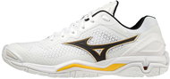 Mizuno Wave Stealth V / White / Black / Lemon Chrome vel. 44 - Indoor Shoes