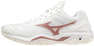 Mizuno Wave Stealth V / White / Rose / Snow White vel. 42,5 - Indoor Shoes