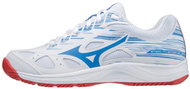 Mizuno Stealth Star Junior / White / Fiery Red / French Blue vel. 39 - Indoor Shoes