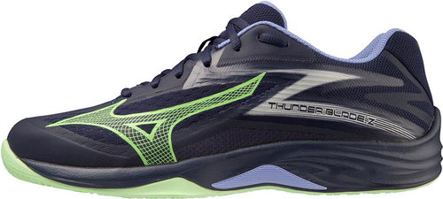 Mizuno Thunder Blade Z / Eveblue/Techgreen/Iolite size 46 - Indoor Shoes - Main image