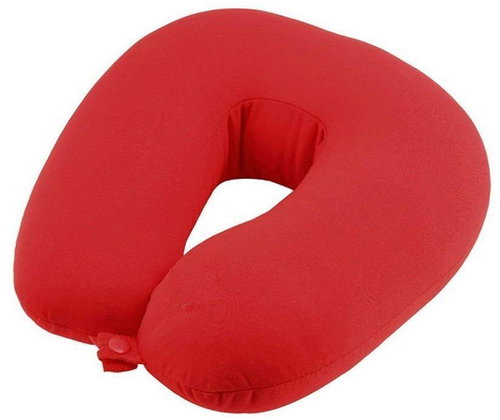 Verk 15890 Travel massage cushion, red - Travel Pillow - Main image