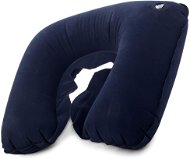 Verk 15370 Nafukovací cestovní polštářek, tmavě modrý - Travel Pillow
