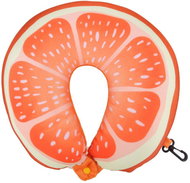 KIK U-shaped travel pillow, 30 cm, Orange - Travel Pillow