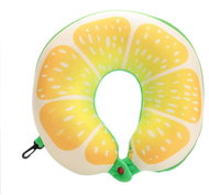 KIK U-shaped travel pillow, 30 cm, Lime - Travel Pillow