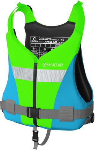 MASTER Eleave, limetková-modrá, vel. XS - Swim Vest - Main image
