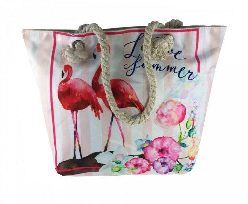 Jordan Collection Printed Beach Bag 6387-50 - Shoulder Bag - Main image