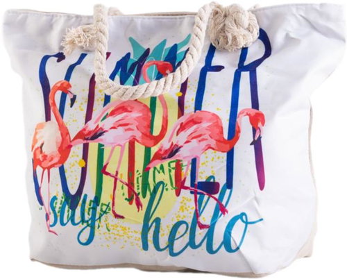 Jordan Collection Printed Beach Bag 6387-54 - Shoulder Bag - Main image