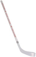 Bohemia Hokejka plastová s dýhou 147cm - pravá - bílá - Hockey Stick