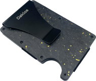 Daklos Carbon RFID with clip black and gold - Wallet