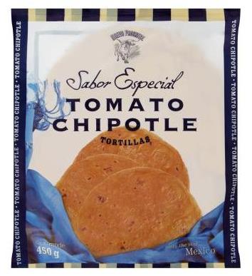 Nuevo Progreso Tortilla Chili/Tomato 10", 6 pcs - Tortilla - Main image