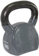Tunturi cast iron kettlebell in vinyl 14 kg grey - Kettlebell
