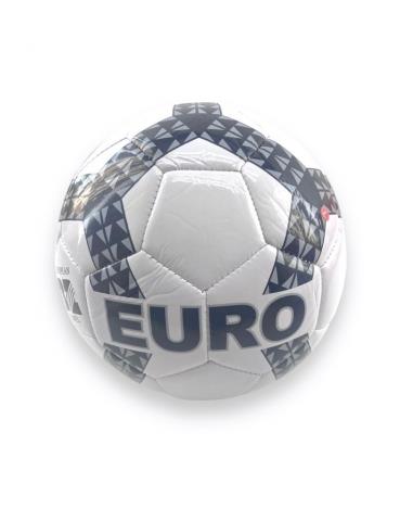 EURO size 5, white-black - Football  - Main image