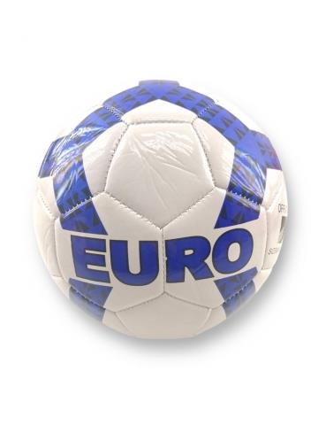 EURO size 5, white-blue - Football  - Main image