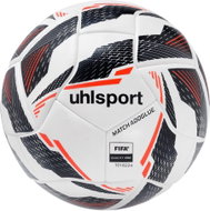 Uhlsport MATCH ADDGLUE white / black / red UK 5 - Football 