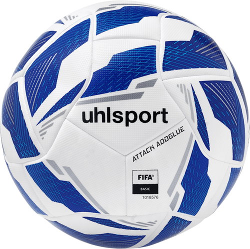 Uhlsport Attack Addglue bílý / modrý UK 5 - Football  - Main image